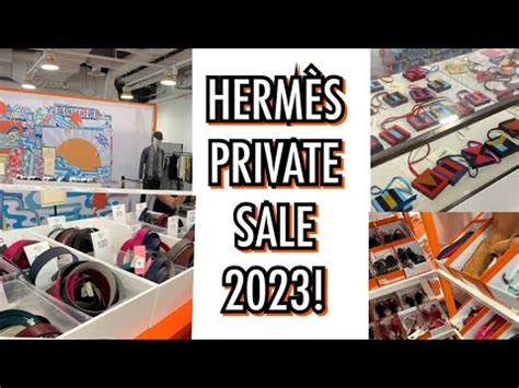 hermes private sale 2023 milano